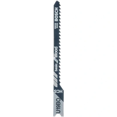 Afbeelding van Bosch Accessories 2609256757 Decoupeerzaagblad HCS, U 19 BO 2 stuk(s)