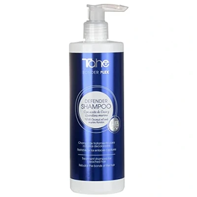 Afbeelding van Tahe Bonder Plex Defender Shampoo voor gekleurd haar met kokosolie en keratine marine (400 ml)