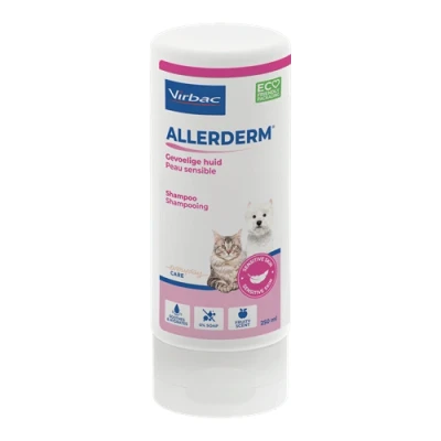 Afbeelding van Virbac Allercalm Jeukstillende Shampoo Hond/Kat 250ml