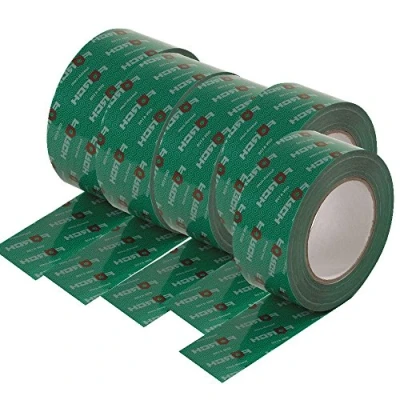 Afbeelding van 25 m dampremmende tape, vochtbarrière, OSB film, groene systeemtape