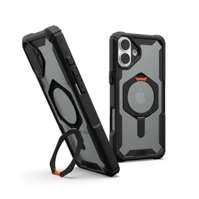 Afbeelding van UAG Plasma XTE Hoesje Geschikt voor Apple iPhone 16 Plus Compatibel met MagSafe Back Cover Standaard Zwart