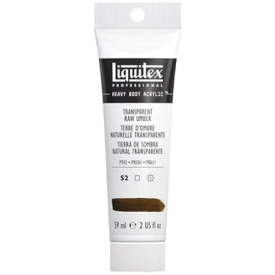Afbeelding van Liquitex Professional Heavy Body Acryl 59 ml Natuurlijke Schaduwaarde Transparant Serie 2