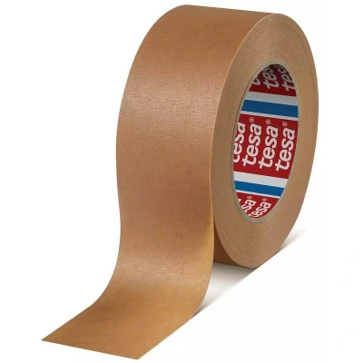 Image de TESA 4318 ruban de masquage en papier qualité supérieure jusqu&#039;à 160 C chamois 19mm x 50m 04318 00057 02