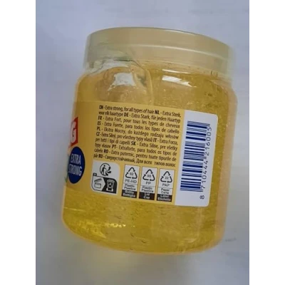Afbeelding van Hegron Extra sterke stylinggel voor alle haartypes, 12 stuks (12 x 500 ml)