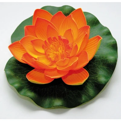 Afbeelding van Velda Waterlelie Lotus 17 Cm Foam Fuchsia/groen
