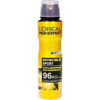 Afbeelding van L&#039;Oréal Paris Men Expert Invincible Sport 96H Deodorant Spray 150 ml