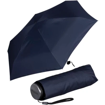 Afbeelding van Doppler Super mini zakparaplu van ultralichte en kleine vezels, Navy Blauw