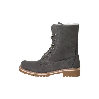 Afbeelding van Tamaris Snowboots, Dames, Maat: 37, Anthracite Leer