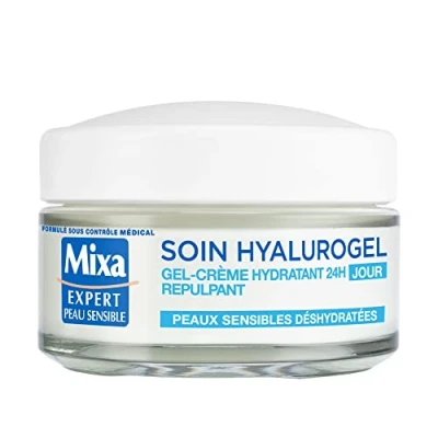 Image de Mixa Expert Peau Sensible Hyalurogel Gel Crème Hydratant Intensif 24H 50 ml