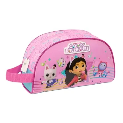 Afbeelding van Reistasje Gabby&#039;s Dollhouse Party Roze 26 x 16 9 cm