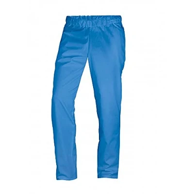 Image de BP XSn 1645 400 0116 Pantalon unisexe avec élastique à la taille 215,00 g/m² Mélange de tissu Bleu azur
