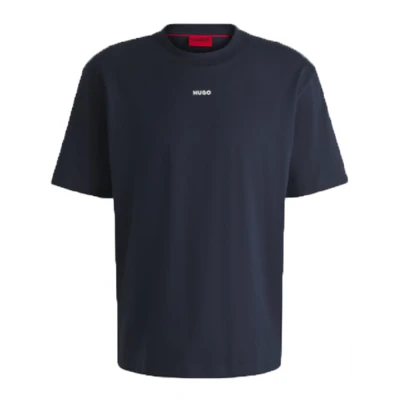 Afbeelding van HUGO Dapolino Tshirt basic, Heren, Maat: XXL, Dark blue