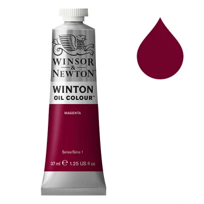 Image de Winsor &amp; Newton Winton peinture à l&#039;huile (37ml) 380 magenta