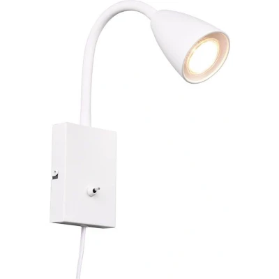 Afbeelding van Trio Leuchten Wandlamp Wanda 1X GU10 max 10W Wit Mat