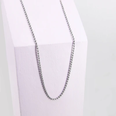 Image de Ponytail&amp;Co Collier avec des boules Acier 38cm