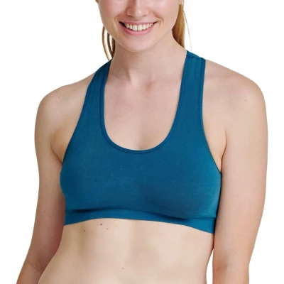 Afbeelding van DANISH ENDURANCE Bralette van Bamboe Viscose voor Dames Blauw M/L