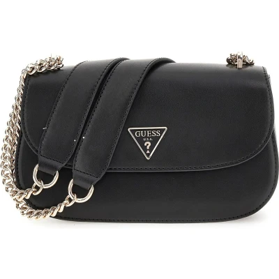 Afbeelding van Guess Daryna Convertible Xbody FLAP Handtas, Dames, Maat: One Size, Black