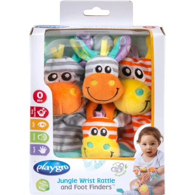 Afbeelding van Playgro Jungle Wrist Rattle and Foot Finder