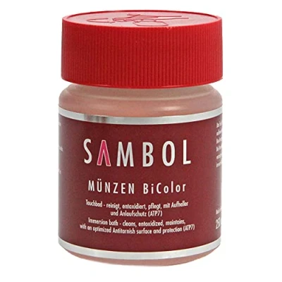 Afbeelding van Safe Safe, Sambol Reiniger, voor Euro/Bicolor munten 250 ml per st.