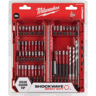 Afbeelding van Milwaukee SHOCKWAVE Impact Duty Bit set 48 stuks