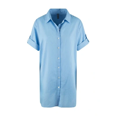 Afbeelding van Lingadore Nachtjapon, Dames, Maat: Large, Bonnie blue