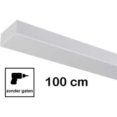 Afbeelding van Ylumen Plafondplaat 100 x 8 cm zonder gaten wit