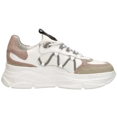 Afbeelding van Sub55 Veterschoenen Laag Beige Maat 39