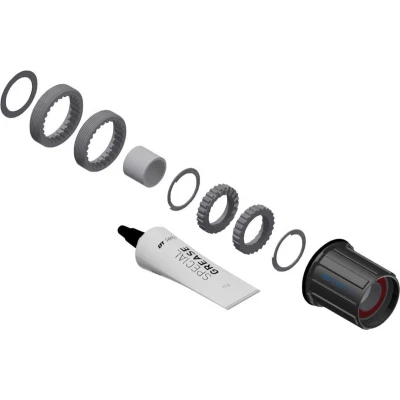 Afbeelding van DT Swiss MTB ratchet ombouwkit pawl naar met body standaard Shimano