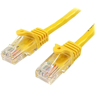 Afbeelding van StarTech Cat5e Ethernet netwerkkabel met snagless RJ45 connectors UTP kabel 5m geel