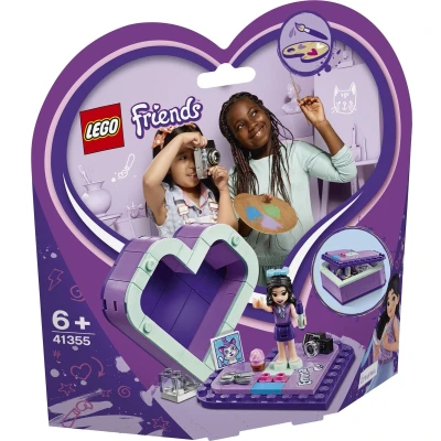 Afbeelding van LEGO Friends Emma&#039;s Hartvormige Doos 41355