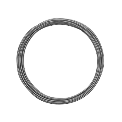 Afbeelding van Vaessen Creative 24241 004 aluminiumdraad, 1,5 mm x 5 m, flexibele sieradendraad, zilver, 500 0,15 cm