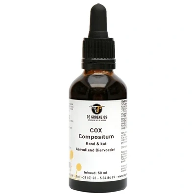 Afbeelding van De Groene Os Cox Compositum Hond / Kat 50 ML