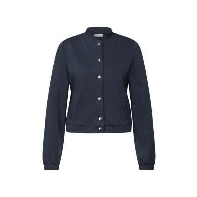 Afbeelding van Street One Leichte Sweater met rits, Dames, Maat: 34, Blau