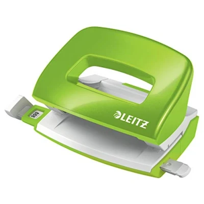 Afbeelding van Leitz Nexxt Wow Mini Perforator, 10 Blad, Groen Perforator