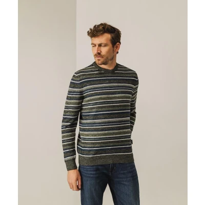 Afbeelding van State of Art Trui Gestreept Multicolor L