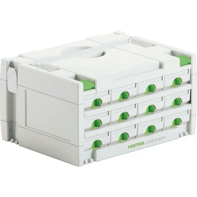 Afbeelding van Festool systainer Sys 3 Sort met 12 lades