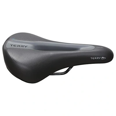 Afbeelding van Terry zadel Fisio gel heren zwart ZDT218