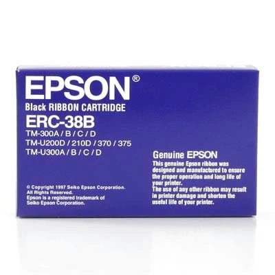 Image de Epson c43s015374 erc30/34/38 ribbon black ERC38 4965957288849 Multimédia Ruban d&#039;encre