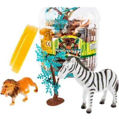 Afbeelding van Dierenfiguren DKD Home Decor PVC Aluminium (2 Stuks)