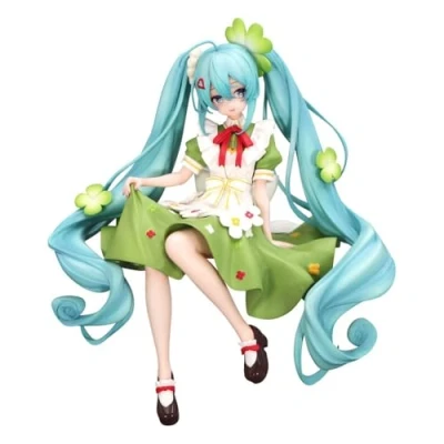Afbeelding van Hatsune Miku Noodle Stopper PVC Statue Flower Fairy Clover