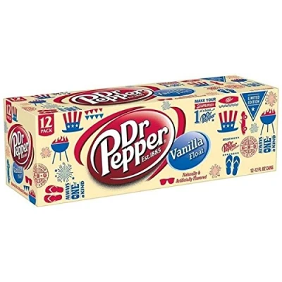 Afbeelding van Dr Pepper Vanilla Float 12 x 355 ml