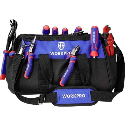 Afbeelding van WorkPro WP281007 Gereedschapstas (zonder inhoud) (l x b h) 410 230 270 mm