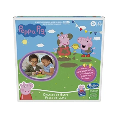 Afbeelding van Peppa Pig Actiespel Plassen Springen Spring in de Modder
