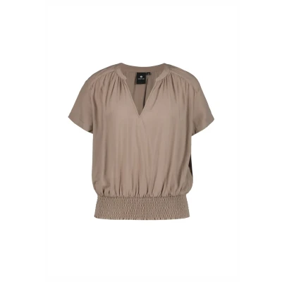 Afbeelding van Luhta Blouse, Dames, Maat: 38, Braun
