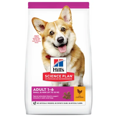 Afbeelding van Hill&#039;s Canine Adult Small &amp; Mini Kip Hondenvoer 1.5 kg