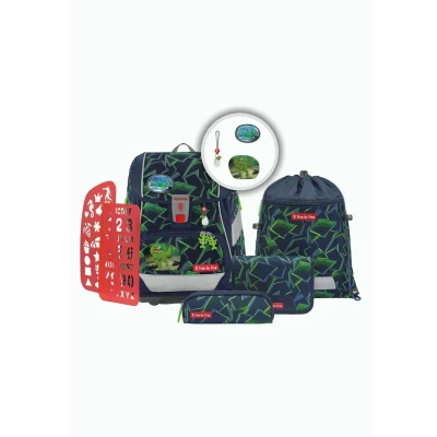 Afbeelding van Step by 2 IN 1 PLUS Pegasus Emily Schooltas set voor kinderen, Maat: One Size, Wild t rex taro