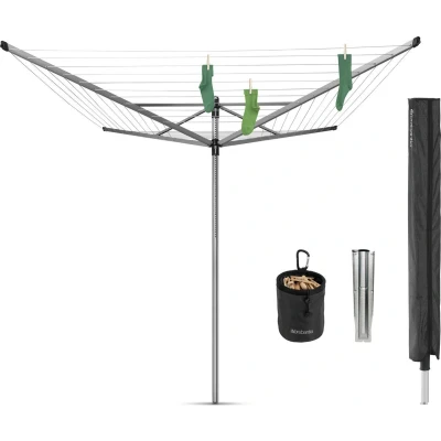 Afbeelding van Brabantia Lift O Matic Advance Droogmolen 60 m + Grondanker