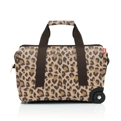 Afbeelding van reisenthel veelzijdige Trolley reistas op wielen voor reizen, werk of vrije tijd met functioneel en elegant design, Leo Macchiato,