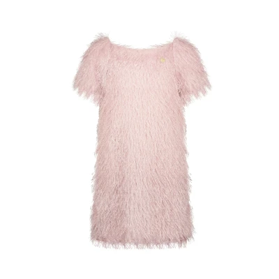 Afbeelding van Kinder Jurken suppet Fancy &amp; Fuzzy Dress *lilac Dream* Lilac Dream Maat 116 Le Chic