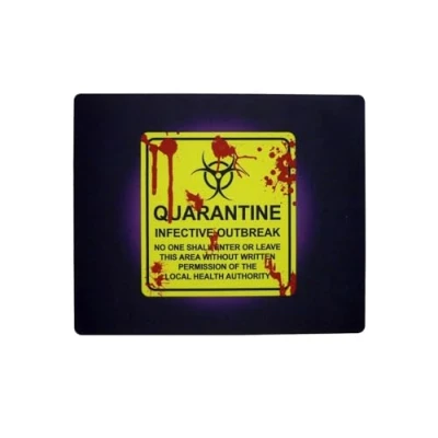 Afbeelding van WASDkeys XS Gaming Muismat Model Quarantaine